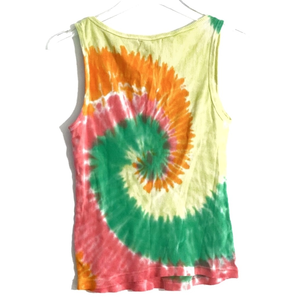 Cedar Point tie dye ribbed tank top - Picture 7 of 7